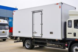 悍将&nbsp;冷藏车上装图片