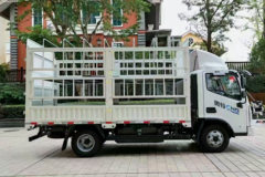 福田 奥铃新捷运 3.0L 130马力 CNG 4.17米单排仓栅式轻卡(BJ5045CCY9JCA-AB1)