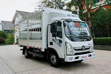 福田 奥铃新捷运 2.0L 127马力 CNG 4.17米单排仓栅式轻卡(BJ5045CCY-FM9)