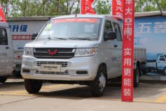 五菱 荣光新卡 基本型 2L 136马力 汽油 2.6米双排栏板微卡(后双胎)(LZW1030SLGHUB)