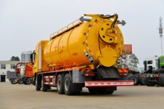 上汽红岩 杰狮C6e 460马力 8X4 清洗吸污车(华威驰乐牌)(SGZ5310GQWCQ6) 上汽红岩 杰狮C6e 460马力 8X4 清洗吸污车(华威驰乐牌)(SGZ5310GQWCQ6)