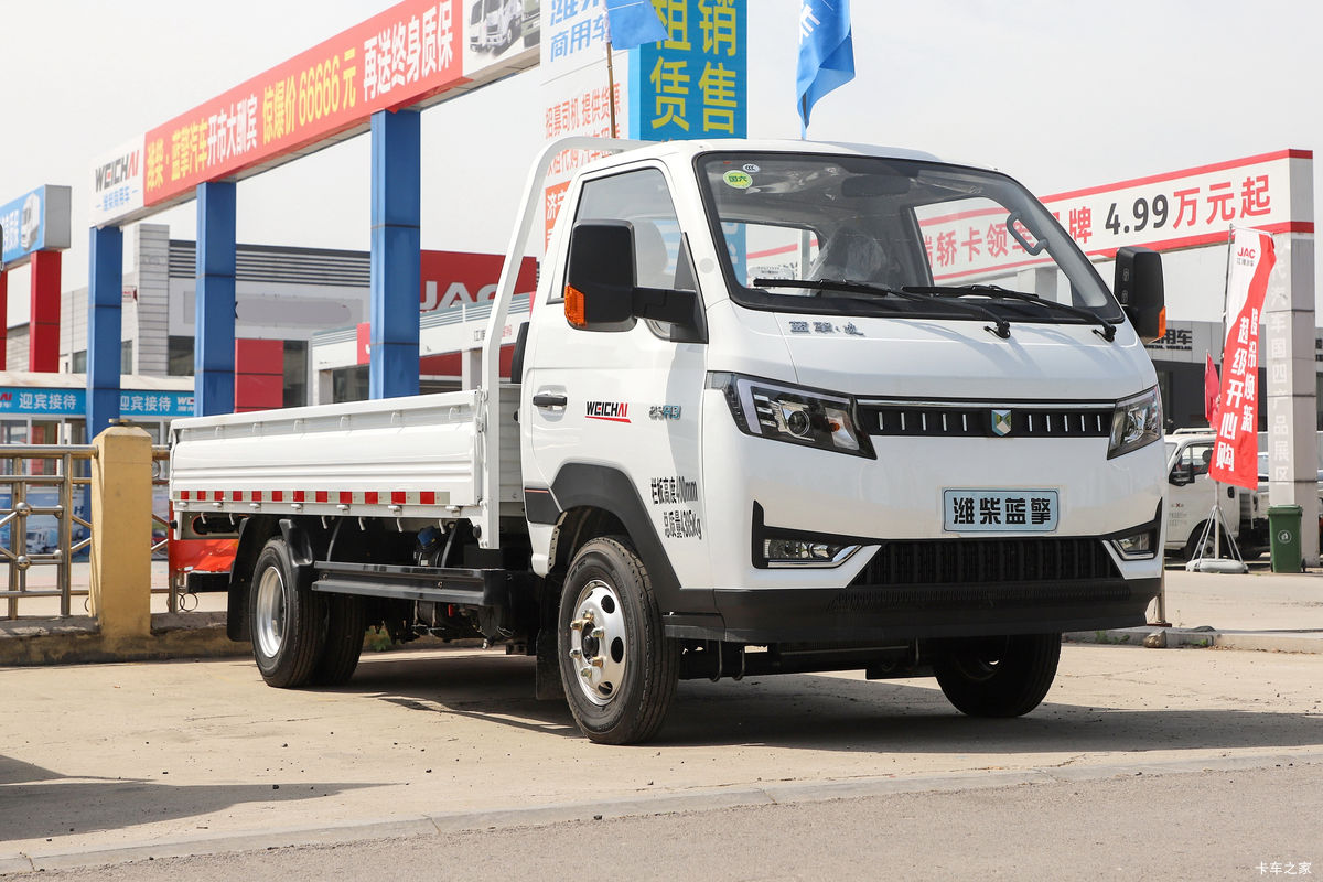 蓝擎汽车 凌R 115马力 4.03米单排栏板微卡