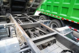 T25&nbsp;电动自卸车底盘图片