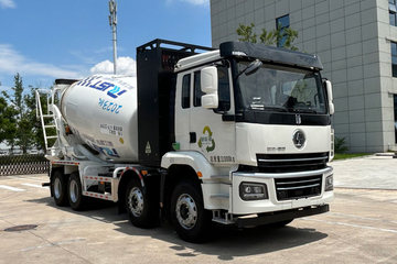 质子汽车 复合版 8X4 6.79方换电式纯电动混凝土搅拌车(7.5T前桥) 宁德时代350.07kWh
