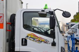 一汽解放轻卡底盘&nbsp;爆破器材运输车外观图片