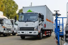解放 虎VN 140马力 4X2 易燃气体厢式运输车(楚飞牌)(CLQ5090XRQ6CA)
