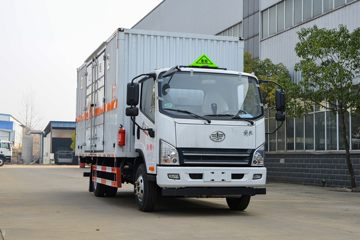 解放 虎VN 140马力 4X2 易燃气体厢式运输车(楚飞牌)(CLQ5090XRQ6CA)