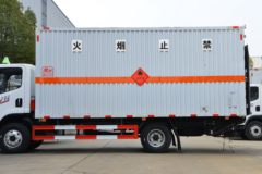 解放 虎VN 140马力 4X2 易燃气体厢式运输车(楚飞牌)(CLQ5090XRQ6CA)