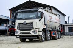 中国重汽 HOWO N5W 350马力 8X4 干混砂浆运输车(华威驰乐牌)(SGZ5313GGHZZ6N)