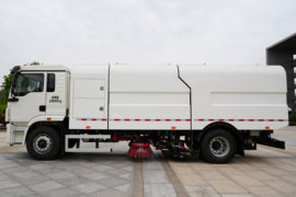 充电&nbsp;电动垃圾车外观图片