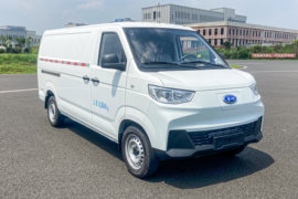 贵州牌长江7号&nbsp;电动封闭厢货外观图片