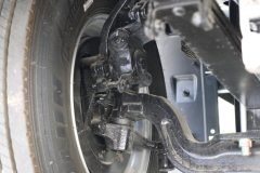 中国重汽HOWO 蓝立方统帅 4.5T 4.15米单排纯电动仓栅式轻卡100.46kWh