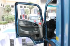 中国重汽HOWO 统帅 4.5T 4.15米单排纯电动厢式轻卡(蓝色)100.46kWh