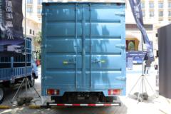 中国重汽HOWO 统帅 4.5T 4.15米单排纯电动厢式轻卡(蓝色)100.46kWh