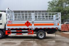 福田 奥铃捷运  132马力 4.1米气瓶运输车(楚飞牌)(CLQ5043TQP6BJ)