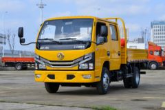 东风 多利卡D5 锐能版 132马力 2.82米双排栏板轻卡(工程黄)(EQ1042D3CDF)