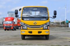 东风 多利卡D5 锐能版 132马力 2.82米双排栏板轻卡(工程黄)(EQ1042D3CDF)