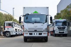 解放 J6F 180马力 5.2米易燃气体厢式运输车(楚飞牌)(CLQ5120XRQ6CA)
