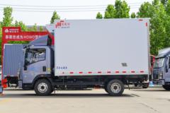 中国重汽HOWO 统帅 170马力 4X2 4.1米冷藏车(ZZ5077XLCF3315F174)