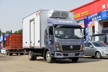 中国重汽HOWO 统帅 170马力 4X2 4.1米冷藏车(ZZ5077XLCF3315F174)