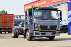 中国重汽HOWO 统帅 170马力 4.15米单排栏板轻卡(法士特8档)