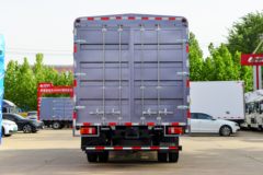 中国重汽HOWO 统帅 170马力 4.85米排半仓栅式载货车(ZZ5127CCYF3815F1)