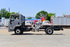 陕汽商用车 德龙G300 163马力 4.18米单排栏板轻卡(SX1041NP6331)