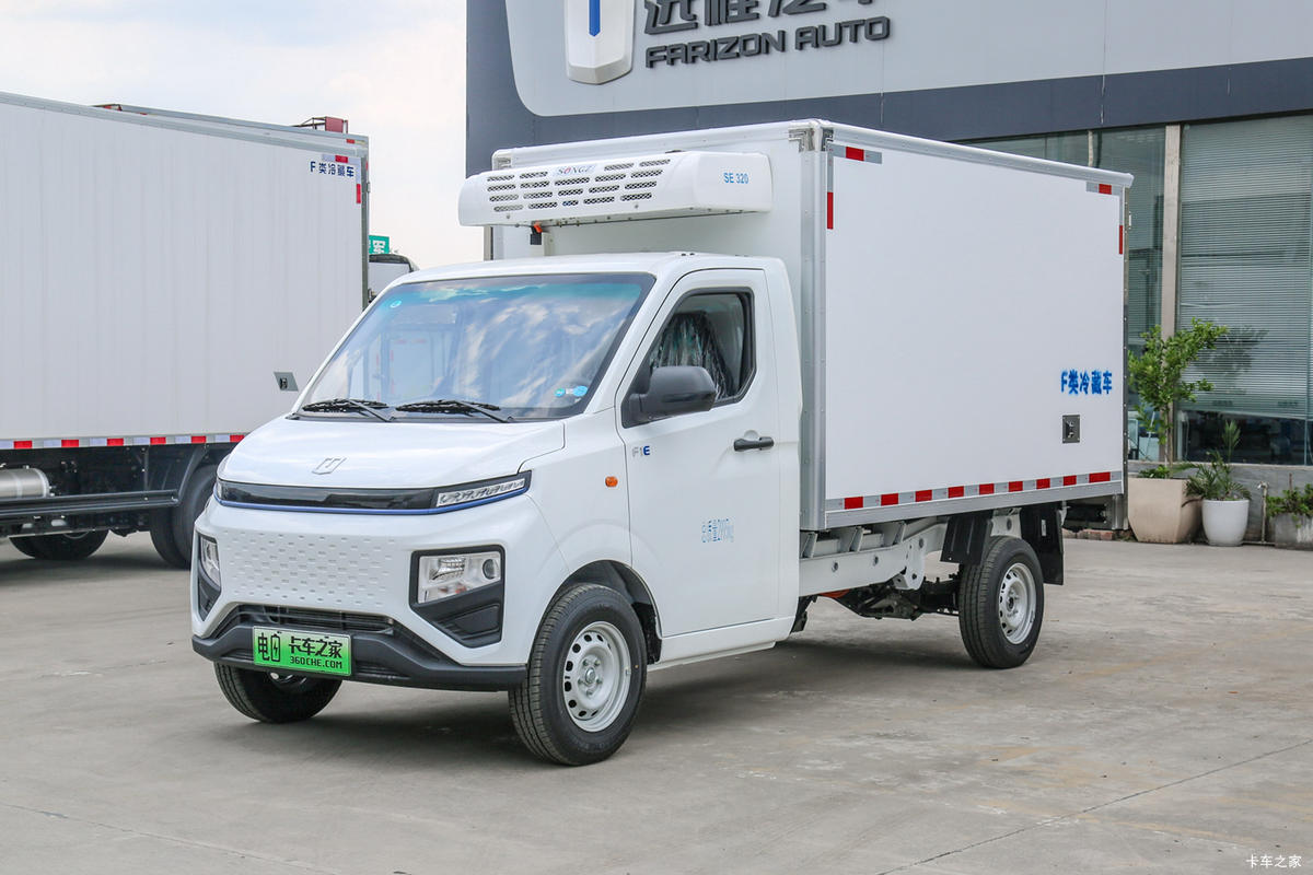 远程 星享F1E 2024款 4X2 2.98米单排纯电动冷藏车 智芯46.08kWh
