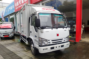 庆铃 铃咖 标载型 127马力 4.25米单排厢式轻卡(国六)(加宽后桥)(QL5040XXYMFHA)外观图片