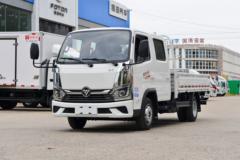 福田 奥铃M卡 2.0L 144马力 汽油 2.7米双排栏板小卡(BJ1031V3AV6-AB2)