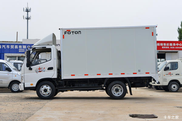 福田 奥铃捷运 青春无敌版 146马力 3.655米单排厢式轻卡