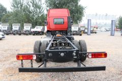 福田 欧航R pro系 300马力 4X2 6.8米AMT自动档栏板载货车(BJ1186VKPGK-DM1)