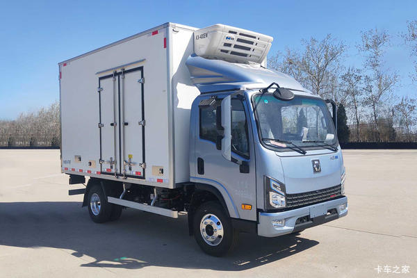 徐工 汉驰 巨能星 4X2 4.02米单排纯电动冷藏车 中创新航137.73kWh