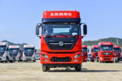 东风商用车 天锦KR PLUS 300马力 6X2 9.8米仓栅式载货车(高顶三卧)(法士特8档)