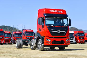 东风天锦KR PLUS 6.7L柴油 290马力 6X2 法士特8档 AMT自动档 7.7米仓栅式载货车