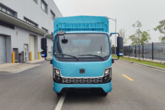 中车电动 4.5T 4.2米单排纯电动仓栅式轻卡(TEG5040CCYABEV1)100kWh