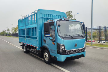 中车电动 4.5T 4.2米单排纯电动仓栅式轻卡(TEG5040CCYABEV1)100kWh