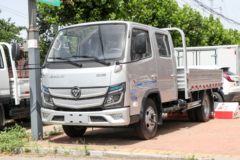 福田 欧马可X 125马力 3.17米双排栏板轻卡(BJ1044V9AA6-4A)