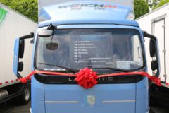 蓝擎轻卡 悦EH Pro 4.5T 4.08米纯电动冷藏车(平顶)(YTQ5042XLCKEEV346)135kWh