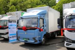 蓝擎轻卡 悦EH Pro 4.5T 4.08米纯电动冷藏车(平顶)(YTQ5042XLCKEEV346)135kWh