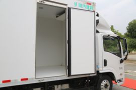 智云S300&nbsp;电动冷藏车上装图片