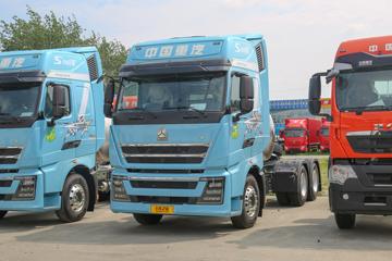 �й����� HOWO TH7�ؿ� 530���� 6X4 LNG�Զ���ǣ����(��ʿ��16��)(ZZ4257V384HF1LB)ͼƬ