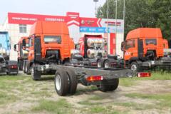 中国重汽 HOWO TX 290马力 4X2 6.8米仓栅式载货车