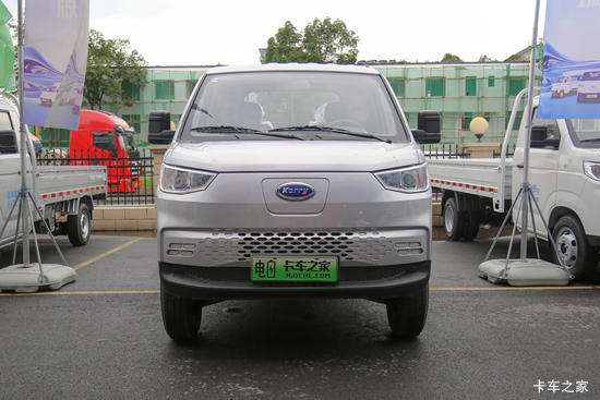 奇瑞商用车 开瑞X3  液刹 2.1米双排纯电动仓栅式微卡 中创新航32kWh
