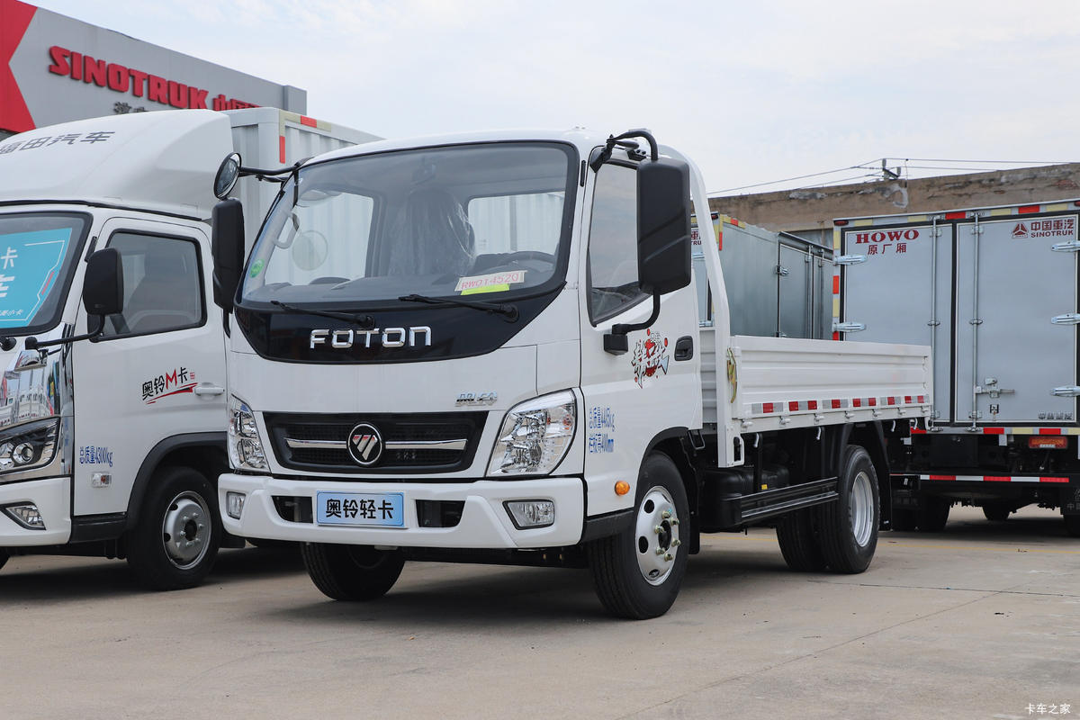 福田 奥铃捷运 青春无敌版 146马力 3.655米单排栏板轻卡