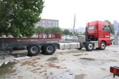 中国重汽 汕德卡SITRAK G7H 540马力 8X4 9.45米AMT自动档冷藏车(ZZ5326XLCV466HF1K)
