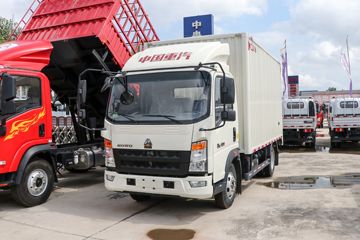 重汽HOWO轻卡 悍将M 2L CNG 150马力 万里扬8档 4.15米单排厢式轻卡