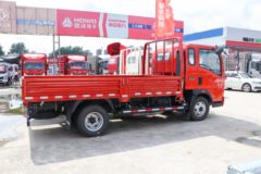 中国重汽HOWO 悍将 140马力 3.85米排半栏板轻卡(万里扬5档)(ZZ1047C3215F145)