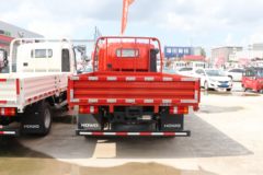 中国重汽HOWO 悍将 140马力 3.85米排半栏板轻卡(万里扬5档)(ZZ1047C3215F145)