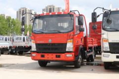 中国重汽HOWO 悍将 140马力 3.85米排半栏板轻卡(万里扬5档)(ZZ1047C3215F145)